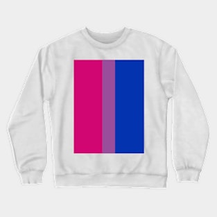 Proud Bisexual Pride Flag (Proud LGBTQ+ Community Pride Flag) Crewneck Sweatshirt